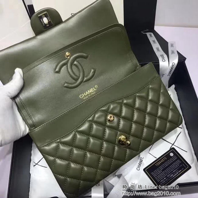 香奈兒CHANEL 升級版A1112進口小羊皮全新經典金銀鏈條肩背斜挎包 DSC1174